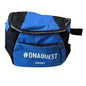Quest Nutrition ONAQUEST Blue Insulated Cooler Lunch Bag